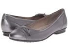 Ecco Touch Ballerina Bow (dark Shadow/metallic/titanium) Women's Flat Shoes