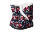 Vera Bradley Cozy Booties (night Owls) Women's Boots