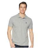 U.s. Polo Assn. Jersey Polo Shirt (heather Grey) Men's Clothing