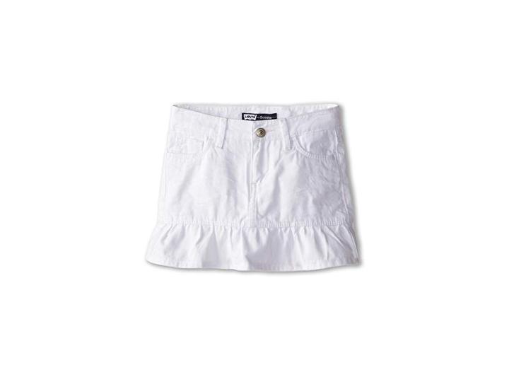 Levi's(r) Kids Alessandra Scooter Skirt (little Kids) (white) Girl's Skort
