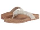 Not Rated Bryce (cream) Women's Sandals