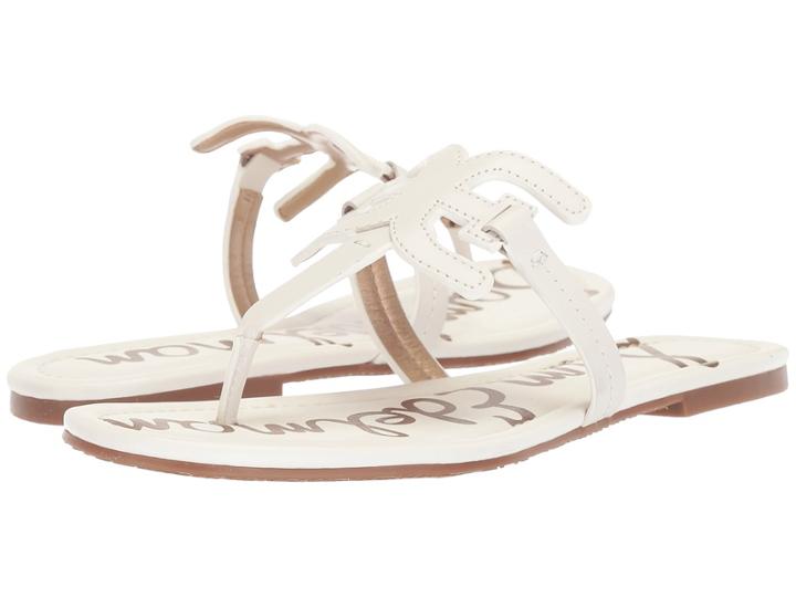 Sam Edelman Carter (bright White Vaquero Saddle Leather) Women's Sandals