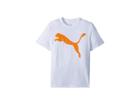 Puma Golf Kids Big Cat Tee Jr (big Kids) (bright White) Boy's Clothing