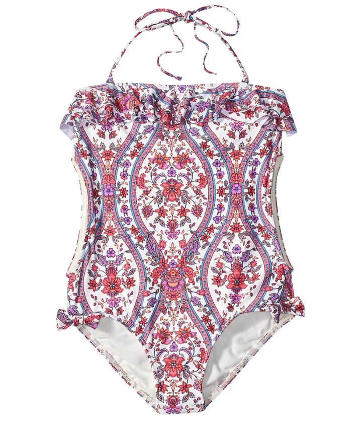 O'neill Kids Sopia One-piece (big Kids) (vanilla) Girl's Swimsuits One Piece