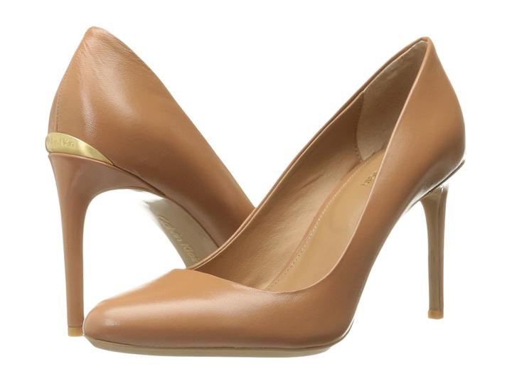 Calvin Klein Salene (new Caramel Leather) Women's Shoes