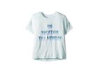 Kate Spade New York Kids On Vacation Tee (little Kids/big Kids) (laguna Blue) Girl's T Shirt