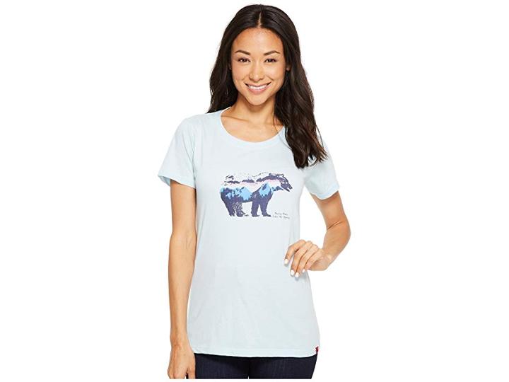 Mountain Khakis Moon Eyed Bear T-shirt (breeze Heather) Women's T Shirt
