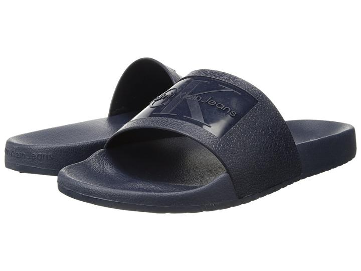 Calvin Klein Jeans Vincenzo Jelly (indigo) Men's Slide Shoes