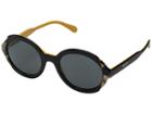 Prada 0pr 17us (top Black Yellow/grey Havana/dark Grey) Fashion Sunglasses