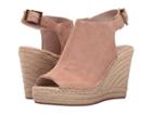 Kenneth Cole New York Olivia (almond Suede) Women's Wedge Shoes