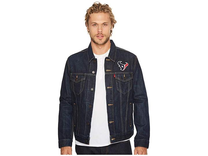 Levi's(r) Mens Texans Sports Denim Trucker (blue) Men's Coat
