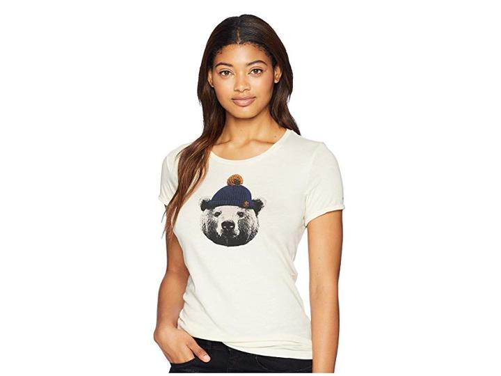 Columbia Unbearabletm Tee (light Bisque Heather) Women's T Shirt