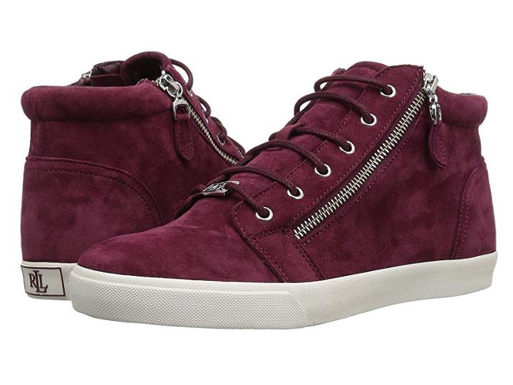Lauren Ralph Lauren Reace (merlot) Women's Shoes