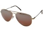 Electric Eyewear Av1 Xl (rose Gold/melanin Rose Silver Chrome Gradient) Fashion Sunglasses