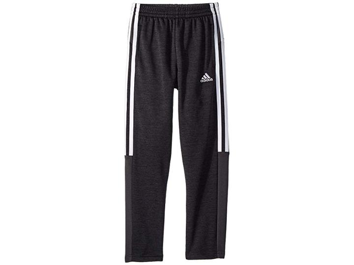 Adidas Kids Melange Mesh Pants (toddler/little Kids) (black) Boy's Casual Pants