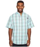 Columbia Super Tamiamitm Short Sleeve Shirt (kettle Multi Check) Men's Clothing
