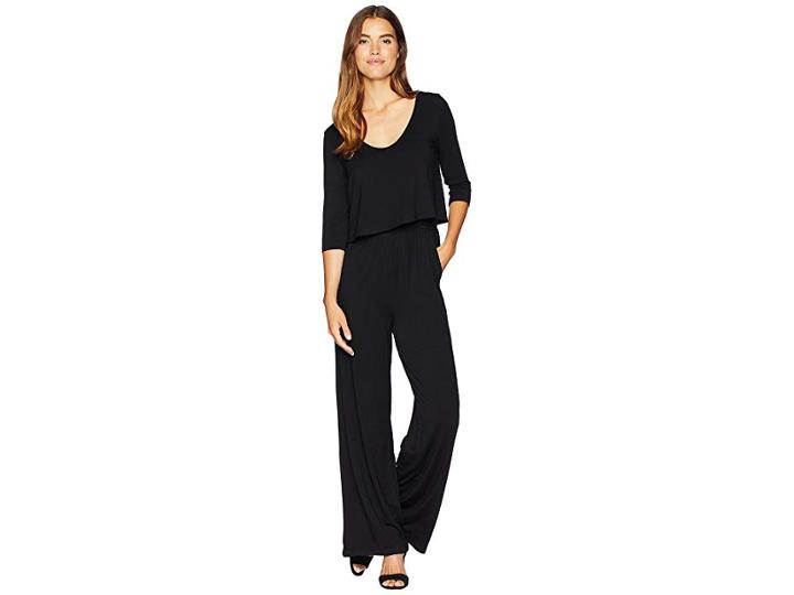 Bb Dakota Smooth Operator Knit Jumpsuit (black) Women's Jumpsuit & Rompers One Piece