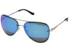 Michael Kors La Jolla 0mk1026 59mm (rose Gold Tone/block Cobalt Mirror) Fashion Sunglasses