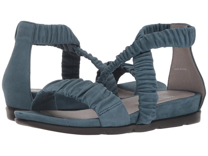 Eileen Fisher Dylan (pond Tumbled Nubuck) Women's Sandals