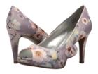 Bandolino Rainaa (lilac Enchanted Floral Print Matte Satin) Women's Shoes