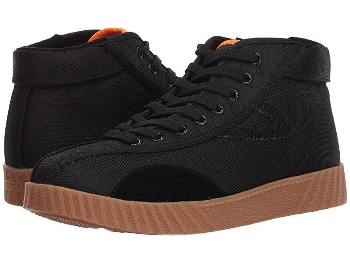 Tretorn Nylitehixab3 (black/black) Women's Lace Up Casual Shoes