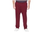 Polo Ralph Lauren Big Tall Interlock Pants (classic Wine Multi) Men's Casual Pants