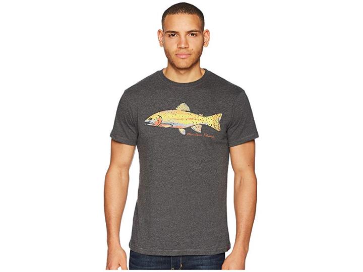 Mountain Khakis Cutty T-shirt (charcoal Heather) Men's T Shirt