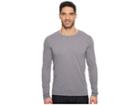 Mod-o-doc Venice Long Sleeve Slub Jersey Crew Tee (grey Sky) Men's T Shirt