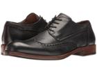 John Varvatos Waverly Wingtip (black) Men's Shoes