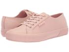 Superga 2750 Fglu Sneaker (light Pink) Women's Lace Up Casual Shoes