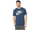 Nike Nsw Brand Mark Tee (obsidian/armory Blue/light Cream) Men's T Shirt