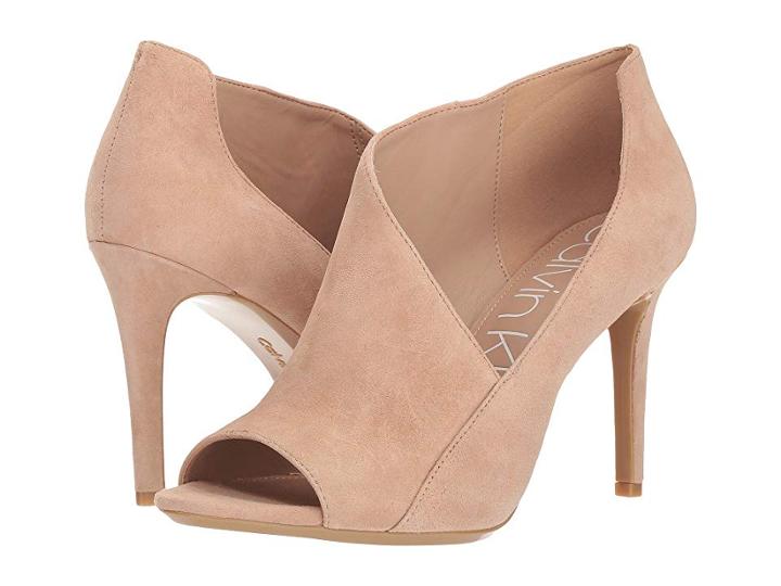 Calvin Klein Nastassia (desert Sand Kid Suede) Women's Shoes
