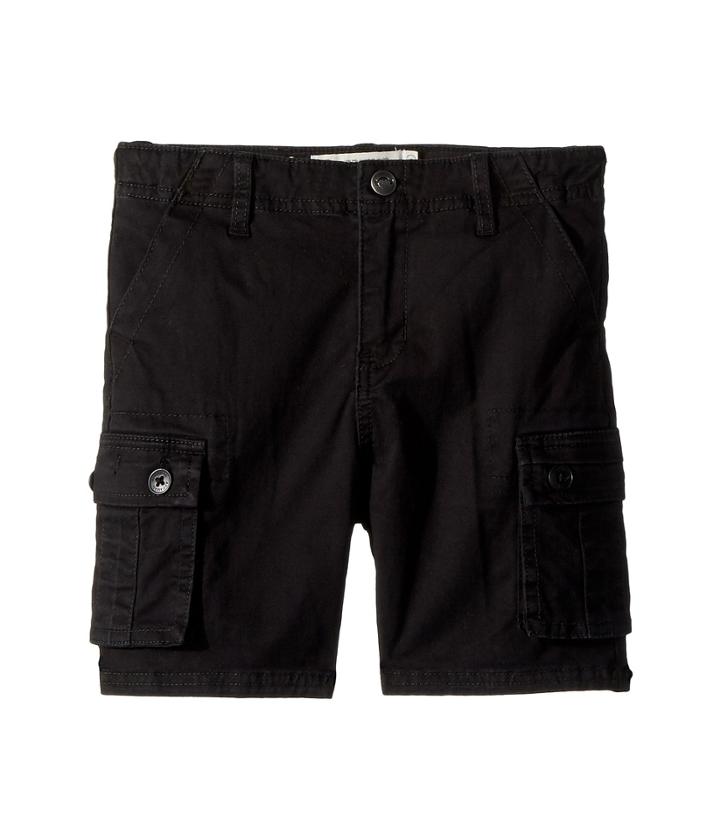 Appaman Kids Cargo Pocket Mesa Shorts (toddler/little Kids/big Kids) (black) Boy's Shorts
