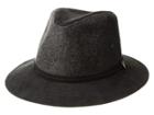 Scala Faux Suede Safari (black) Caps