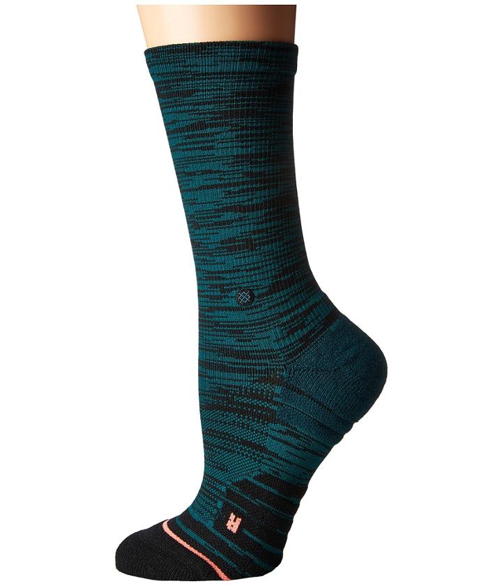 Stance Circuit Crew (blue) Women's Crew Cut Socks Shoes