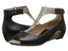 Tsubo Gerri Snake (black Suede) Women's Sandals