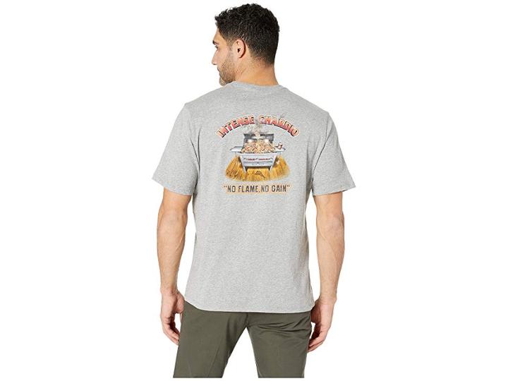 Tommy Bahama Intense Chardio Tee (grey Heather) Men's T Shirt