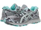 Asics Gel-scram(r) 3 (stone Grey/silver/aruba Blue) Women's Running Shoes