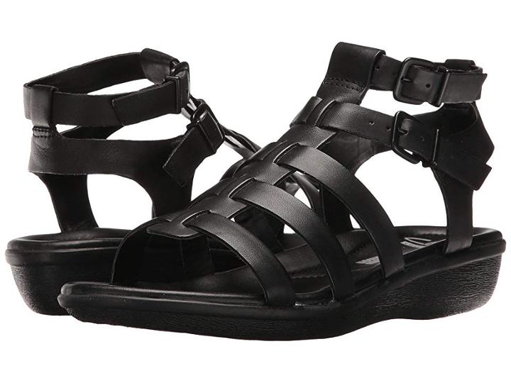 Clarks Manilla Parham (black Leather) Women's Shoes