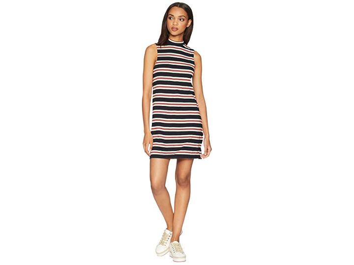 Billabong High Hopes Dress (black Multi) Women's Dress