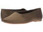 Vince Maxwell 2 (olive Satin Fabric) Women's Shoes