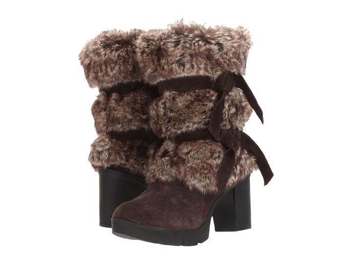 Bearpaw Bridget (chocolate/tipped) Women's Shoes