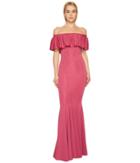 Zac Zac Posen Crystal Gown (camellia) Women's Dress