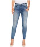 7 For All Mankind The Ankle Skinny W/ Grinded Hem In Wall Street Heritage (wall Street Heritage) Women's Jeans