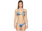 Mary Katrantzou Triangle Bikini Set (turquoise) Women's Swimwear Sets