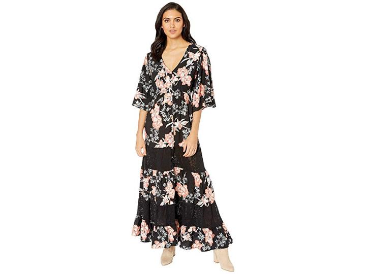 Rip Curl Nalu Maxi Dress (black) Women's Dress