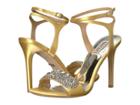 Badgley Mischka Hailey (banana Cream Satin) High Heels