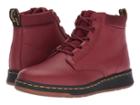 Dr. Martens Telkes Padded Collar Boot (cherry Red Temperley/cherry Red Sport Spacer Mesh) Women's Boots