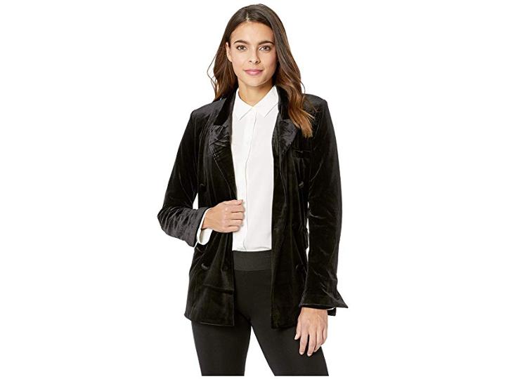 Blank Nyc Velvet Blazer In The Grand Dame (the Grand Dame) Women's Jacket