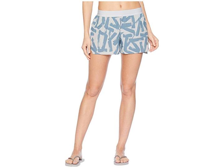 Asics Legends 3.5 Woven Shorts (mid Grey/ironclad) Women's Shorts